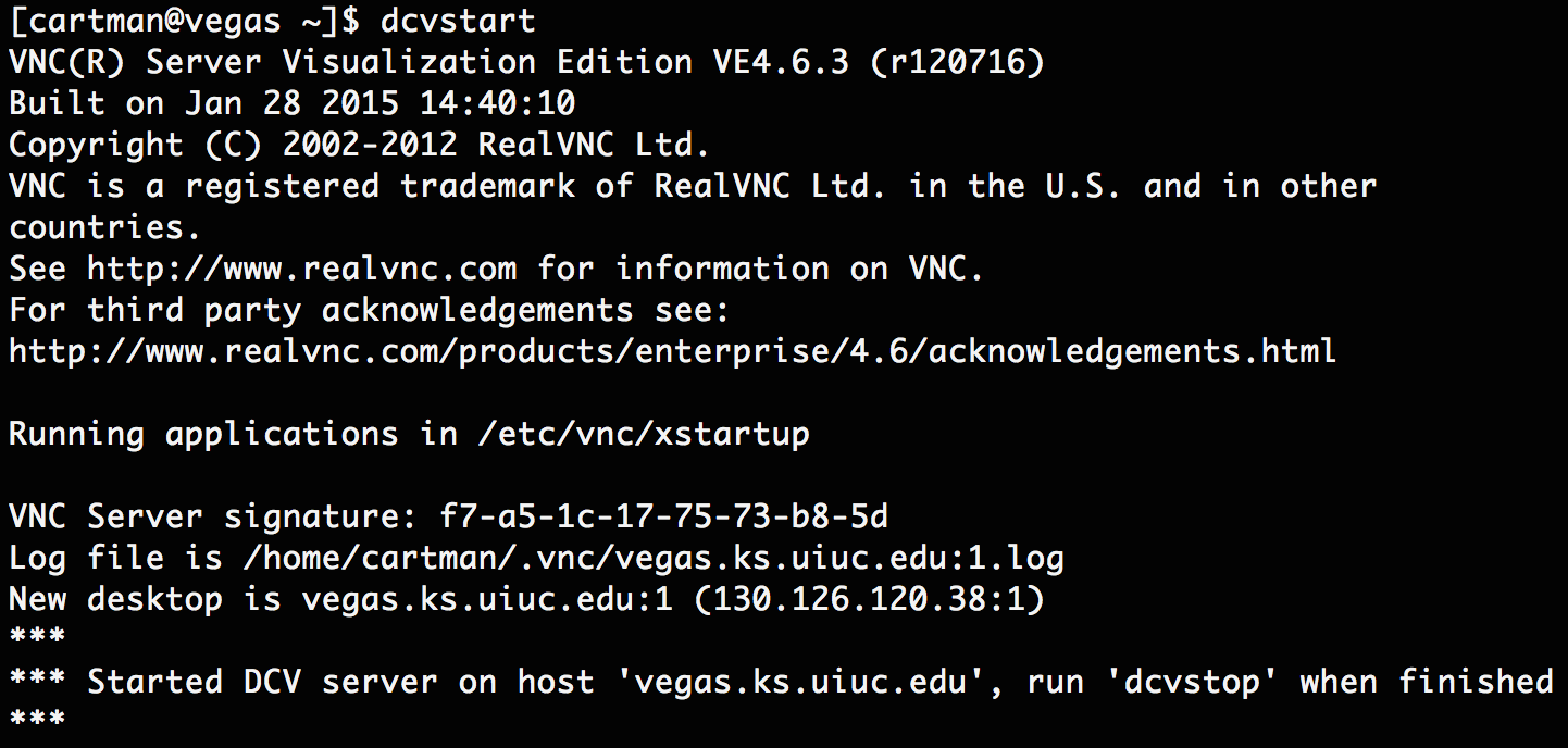 Image dcvstart