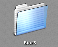 [BioFS Icon On Desktop]