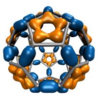 Molecular orbitals for a Carbon-60 molecule