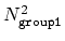 $ N_{\mathtt{group1}}^2$