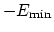 $ -E_{\text{min}}$