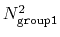 $ N_{\mathtt{group1}}^2$