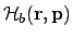 ${\cal H}_b({\bf r}, {\bf p})$