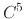 $ C^5$