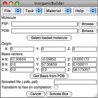 inorganic builder solvate