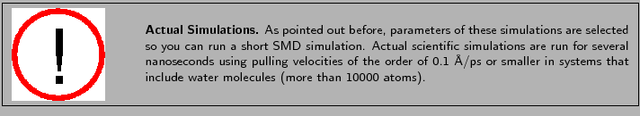 \fbox{
\begin{minipage}{.2\textwidth}
\includegraphics[width=2.3 cm, height=2....
...systems that include water molecules (more than 10000 atoms).}
\end{minipage} }