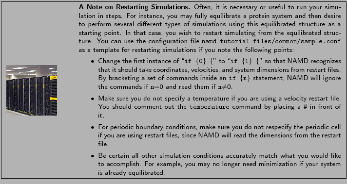 \fbox{
\begin{minipage}{.2\textwidth}
\includegraphics[width=2.3 cm, height=2....
...zation if your system is already equilibrated.}
\end{itemize}}
\end{minipage} }