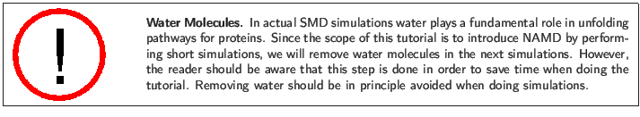 \fbox{
\begin{minipage}{.2\textwidth}
\includegraphics[width=2.3 cm, height=2....
...water
should be in principle avoided when doing simulations.}
\end{minipage} }