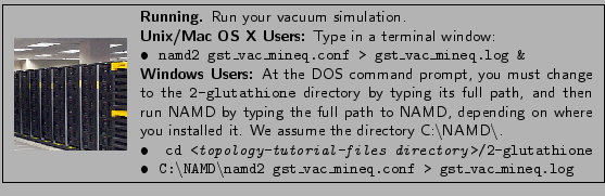 \fbox{
\begin{minipage}{.2\textwidth}
\includegraphics[width=2.3 cm, height=2....
...\backslash$namd2 gst\_vac\_mineq.conf > gst\_vac\_mineq.log}
}
\end{minipage} }