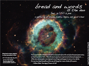 Bread&Words 12/12/21