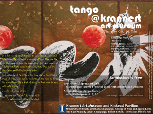 Tango Krannert 10/10/14