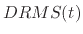 $ DRMS(t)$