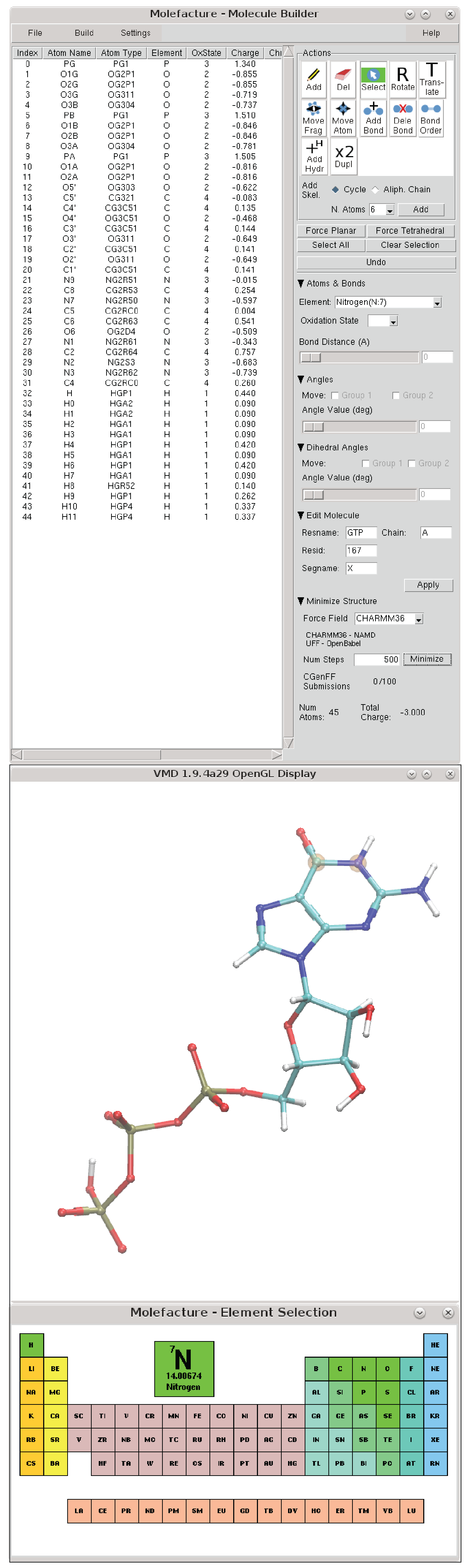 Molefacture Plugin Version 2 0