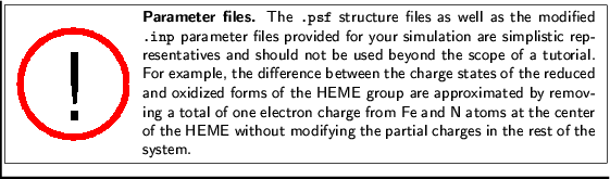 \fbox{
\begin{minipage}{.2\textwidth}
\includegraphics[width=2.3 cm, height=2....
...hout modifying the partial charges in the
rest of the system.}
\end{minipage} }