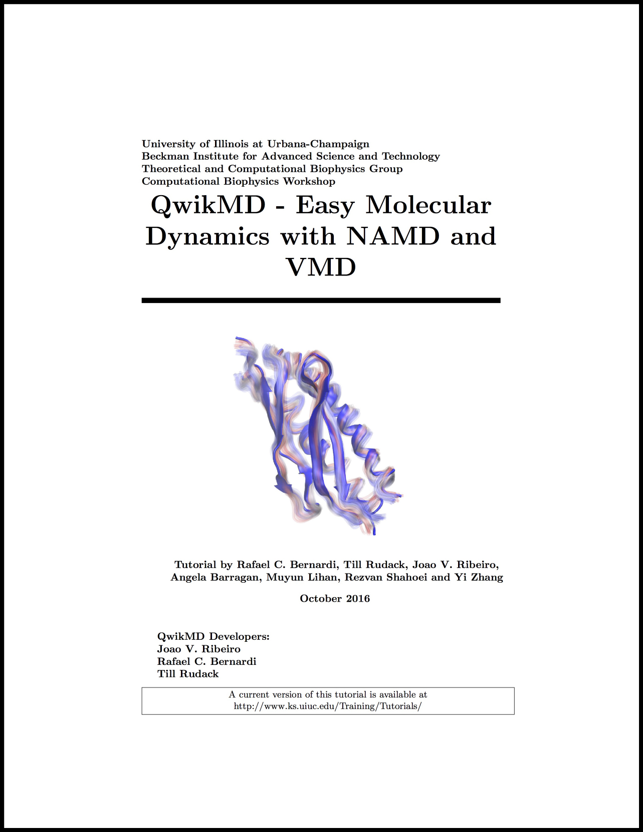 QwikMD Tutorial