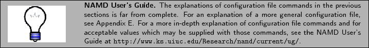 % latex2html id marker 4593
\framebox[\textwidth]{
\begin{minipage}{.2\textwid...
...rent/ug/}{http://www.ks.uiuc.edu/Research/namd/current/ug/}}.}
\end{minipage} }