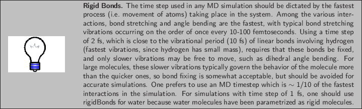 \framebox[\textwidth]{
\begin{minipage}{.2\textwidth}
\includegraphics[width=2...
...se water molecules have been parametrized as rigid molecules.}
\end{minipage} }