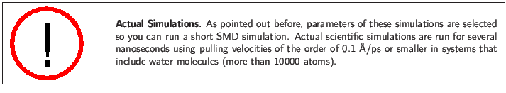 \fbox{
\begin{minipage}{.2\textwidth}
\includegraphics[width=2.3 cm, height=2....
...systems that include water molecules (more than 10000 atoms).}
\end{minipage} }