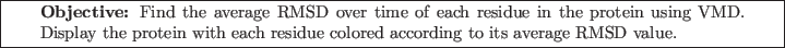 \framebox[\textwidth]{
\begin{minipage}[r]{0.9\textwidth}
\noindent{\textbf{Ob...
...ith each residue colored according to its average RMSD value.}
\end{minipage} }